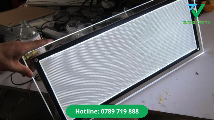 Biển bạt hộp đèn khung nhôm hợp kim siêu bền