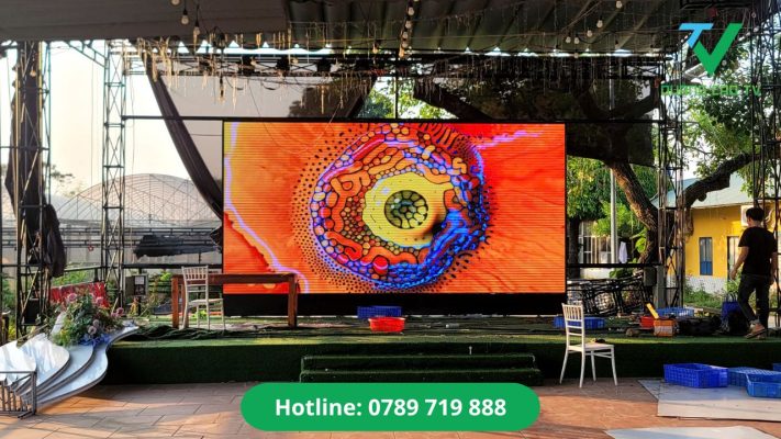 lắp đặt màn hình LED trong nhà