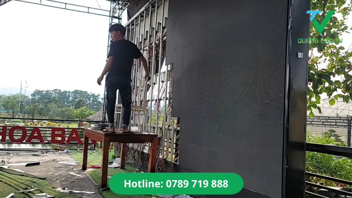 Tiến hành thi công và lắp đặt tại công trình