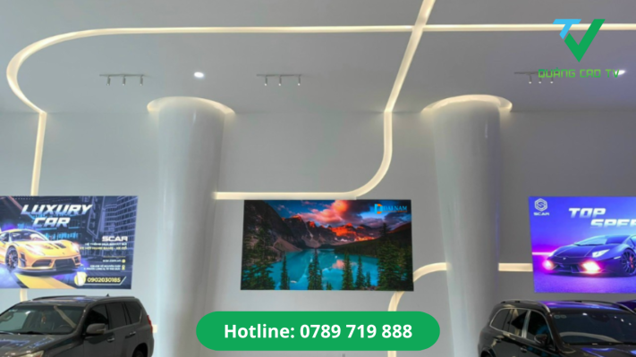 Lựa chọn loại màn hình LED phù hợp cho showroom ô tô