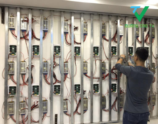 Quy trình lắp đặt màn hình LED cố định trong nhà chuyên nghiệp