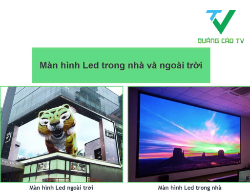màn hình LED trong nhà và ngoài trời