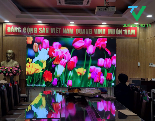 Màn hình led P2.0 cho TRƯỜNG TIỂU HỌC TÂN ĐỊNH