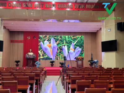 Màn hình led P2.5 cho UBND QUẬN HOÀNG MAI