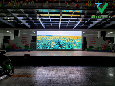 màn hình LED P5.0 cho TRƯỜNG TIỂU HỌC TÂN MAI
