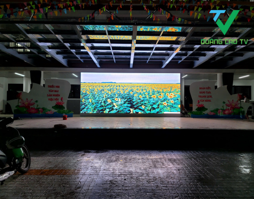 Màn hình LED P5.0 cho TRƯỜNG TIỂU HỌC TÂN MAI