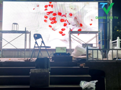 màn hình LED P5.0 ngoài trời cho THPT HÀ THÀNH
