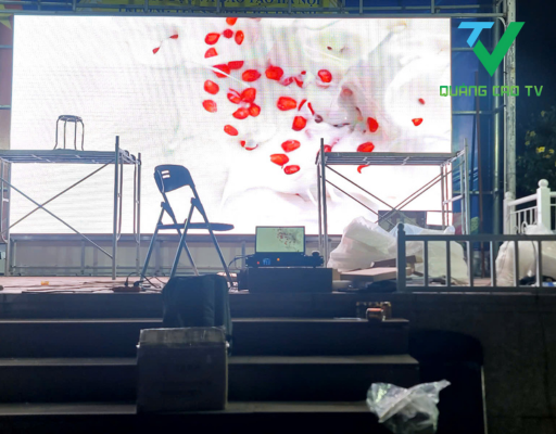 Màn hình LED P5.0 ngoài trời cho THPT HÀ THÀNH