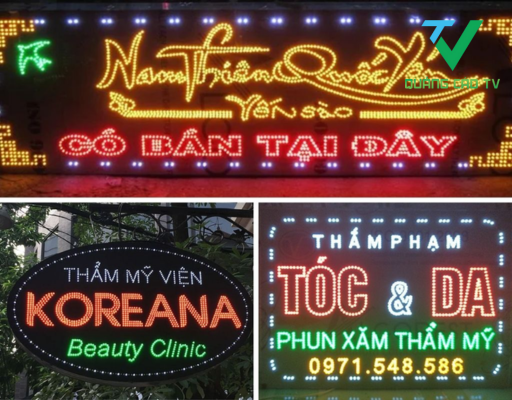 Các loại biển LED vẫy phổ biến hiện nay