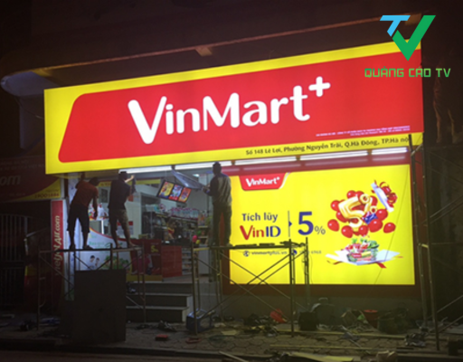biển bạt hộp đèn