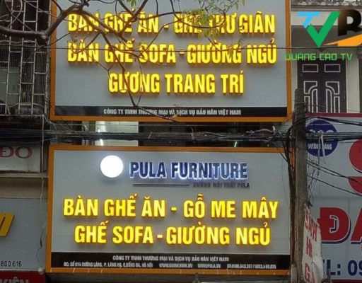 Lợi ích khi sử dụng biển alu chữ nổi