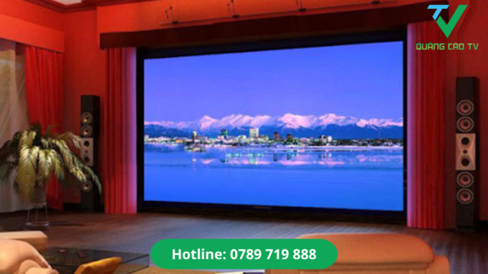 Màn hình Led P4 trong nhà do Quảng Cáo TV Lắp Đặt